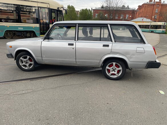2012 Lada (ВАЗ) 2104, серебристый, 160000 рублей - вид 6