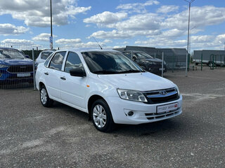 2014 Lada (ВАЗ) Granta I, белый, 162300 рублей, вид 5