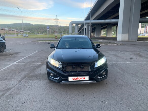2013 Honda Crosstour I Рестайлинг, чёрный, 1400000 рублей - вид 1