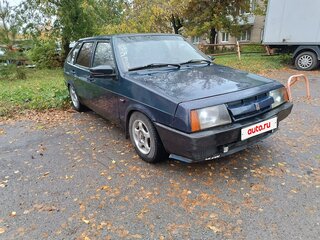 1990 Lada (ВАЗ) 2109, синий, 100000 рублей, вид 2
