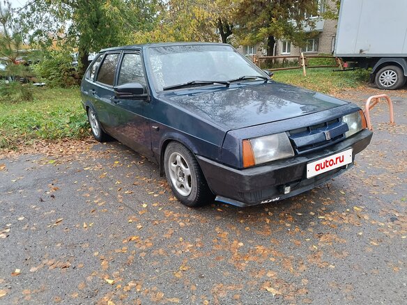 1990 Lada (ВАЗ) 2109, синий, 100000 рублей - вид 1
