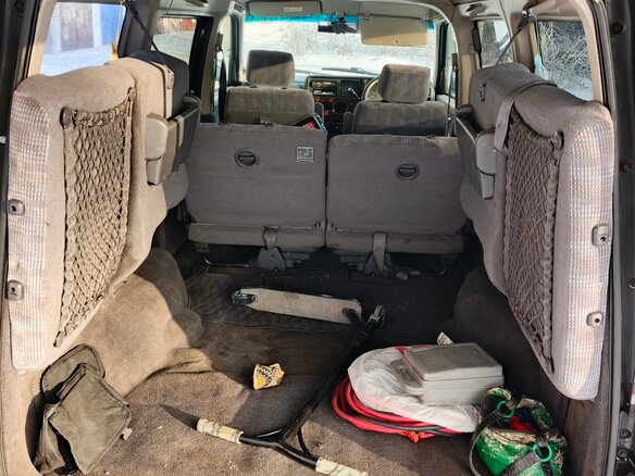 2000 Honda Stepwgn I Рестайлинг, чёрный, 700000 рублей - вид 6