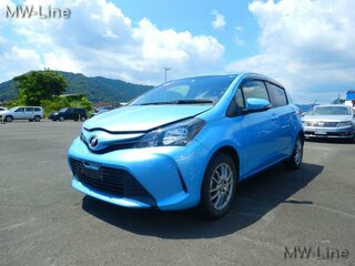 2016 Toyota Vitz III (XP130) Рестайлинг, голубой, 859000 рублей, вид 1