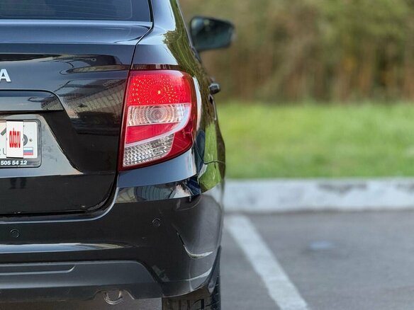 2021 Lada (ВАЗ) Granta I Рестайлинг, чёрный, 900000 рублей - вид 16