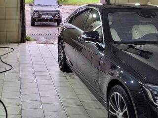 2013 Mercedes-Benz S-Класс 500 Long VI (W222, C217), чёрный, 3500000 рублей, вид 3