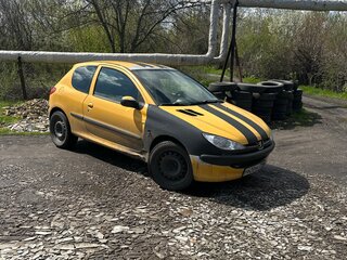 2004 Peugeot 206, серебристый, 145000 рублей, вид 3