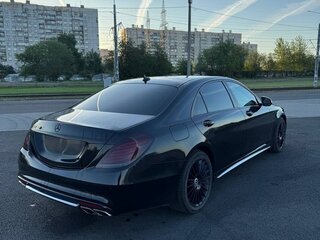 2015 Mercedes-Benz S-Класс 350 CDI BlueTEC VI (W222, C217), чёрный, 2950000 рублей, вид 4