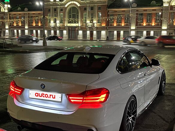 2015 BMW 4 серии 435i F32/F33/F36, белый, 3600000 рублей - вид 5