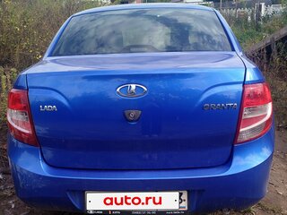 2017 Lada (ВАЗ) Granta I, синий, 445000 рублей, вид 2