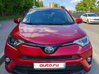 2017 Toyota RAV4 IV (XA40) Рестайлинг, красный, 2800000 рублей, вид 3