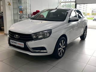2017 Lada (ВАЗ) Vesta I, белый, 590000 рублей, вид 1
