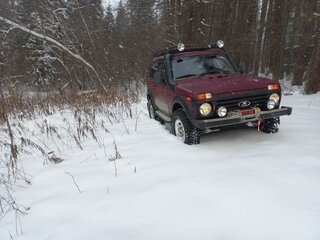 2002 Lada (ВАЗ) 2121 (4x4) I Рестайлинг, фиолетовый, 740000 рублей, вид 1