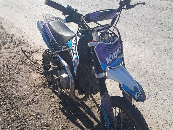 2022 Kayo Mini TD125, синий, 35000 рублей - вид 1