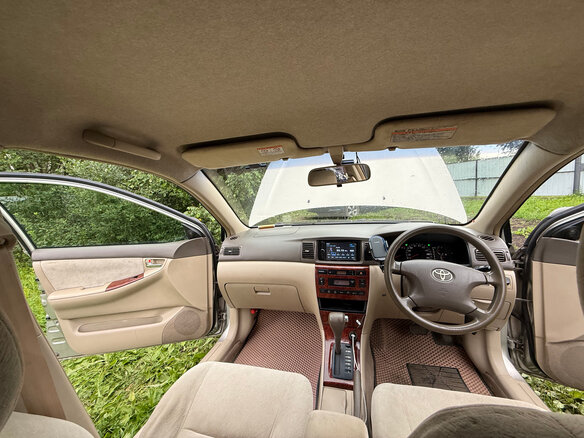 2002 Toyota Corolla IX (E120, E130), серый, 750000 рублей - вид 11