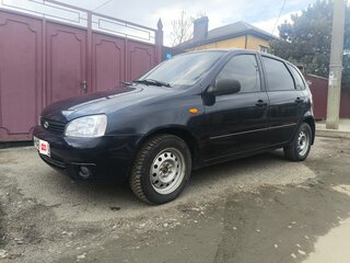 2007 Lada (ВАЗ) Kalina I, синий, 299000 рублей, вид 1