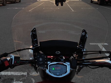 2009 Yamaha XVS1300, красный, 690000 рублей, вид 1
