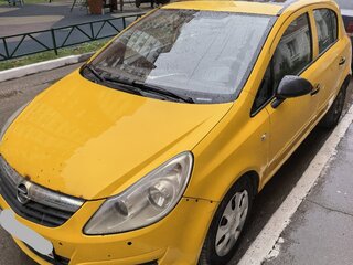 2007 Opel Corsa D, жёлтый, 330000 рублей, вид 1