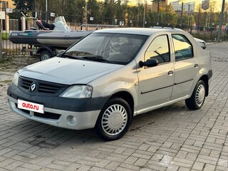 2009 Renault Logan I, серый, 230000 рублей, вид 3