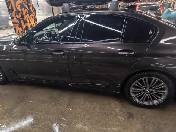 2017 BMW 5 серии 520d VII (G30/G31/G38), коричневый, 3150000 рублей - вид 7