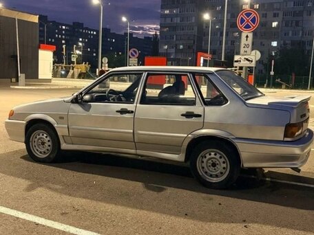 2003 Lada (ВАЗ) 2115, серебристый, 125000 рублей, вид 4