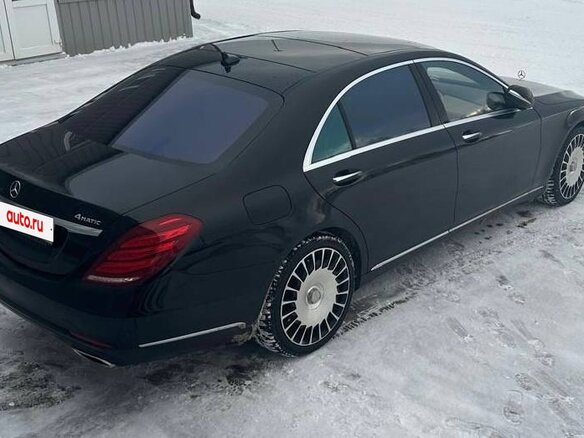 2014 Mercedes-Benz S-Класс 500 VI (W222, C217), чёрный, 3200000 рублей - вид 2