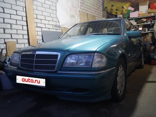 1998 Mercedes-Benz C-Класс 180 I (W202) Рестайлинг, зелёный, 1300000 рублей, вид 2