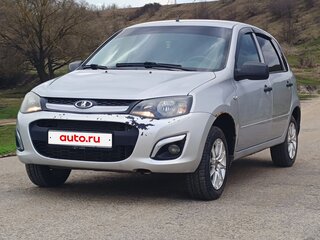 2014 Lada (ВАЗ) Kalina II, серебристый, 435000 рублей, вид 4