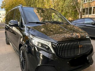 2021 Mercedes-Benz V-Класс Extra Long 250 d экстра длинный III (W447) Рестайлинг, чёрный, 5500000 рублей, вид 3