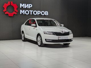 2019 Skoda Rapid I Рестайлинг, белый, 1150000 рублей, вид 3