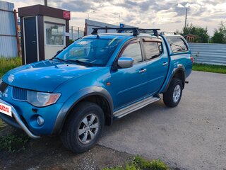 2007 Mitsubishi L200 IV, синий, 1050000 рублей, вид 4