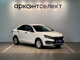 2023 Lada (ВАЗ) Vesta I Рестайлинг (NG), белый, 1137000 рублей, вид 3