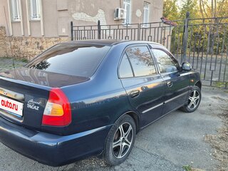 2011 Hyundai Accent ТагАЗ II, синий, 375000 рублей, вид 4