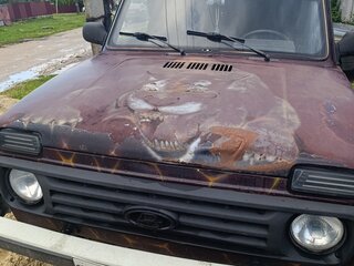 2006 Lada (ВАЗ) 2121 (4x4) I Рестайлинг, пурпурный, 270000 рублей, вид 3