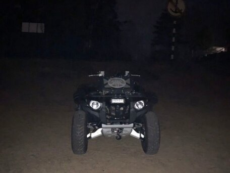 2013 Yamaha Grizzly 700, чёрный, 945000 рублей, вид 3