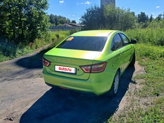 2017 Lada (ВАЗ) Vesta I, жёлтый, 699000 рублей, вид 3