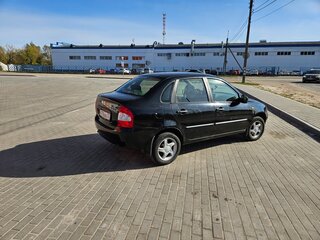 2010 Lada (ВАЗ) Kalina I, чёрный, 329000 рублей, вид 3