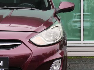 2012 Hyundai Solaris I, фиолетовый, 619000 рублей, вид 4