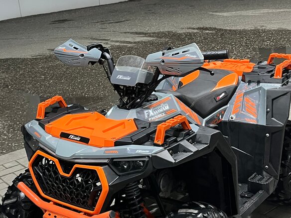2026 FX moto K10, оранжевый - вид 2