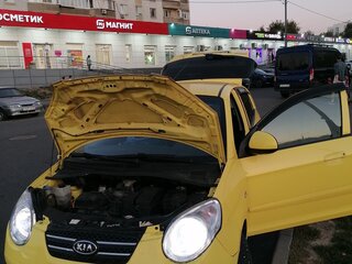 2009 Kia Picanto I Рестайлинг, жёлтый, 499000 рублей, вид 3