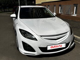 2011 Mazda 6 II (GH) Рестайлинг, белый, 880000 рублей, вид 1
