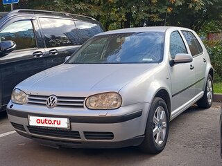 2003 Volkswagen Golf IV, серебристый, 310000 рублей, вид 1