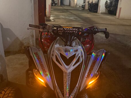 2014 Yamaha Raptor YFM700, серебристый, 1250000 рублей, вид 2