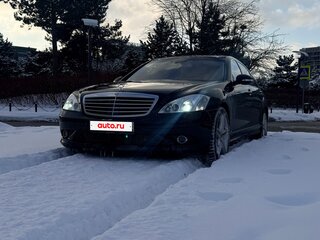 2008 Mercedes-Benz S-Класс 320 V (W221), чёрный, 1700000 рублей, вид 1