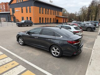 2018 Hyundai Sonata VII (LF) Рестайлинг, серый, 2170000 рублей, вид 4