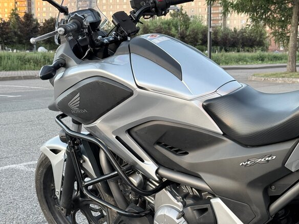 2013 Honda NC 700X, серебристый, 495000 рублей - вид 8