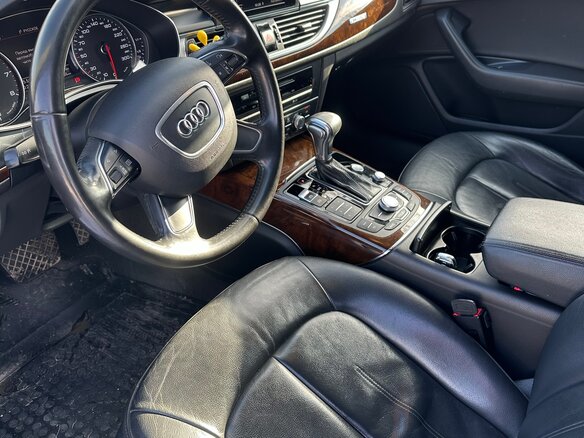 2014 Audi A6 IV (C7), коричневый, 2100000 рублей - вид 8