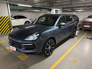 2018 Porsche Cayenne S III, голубой, 8161000 рублей, вид 2