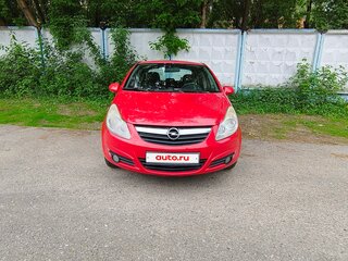 2007 Opel Corsa D, красный, 340000 рублей, вид 1