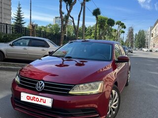 2016 Volkswagen Jetta VI Рестайлинг, красный, 1150000 рублей, вид 1