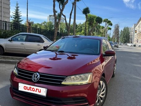 2016 Volkswagen Jetta VI Рестайлинг, красный, 1150000 рублей, вид 1